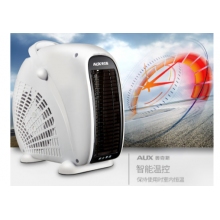奧克斯（AUX）取暖器電暖風(fēng)機(jī)電暖氣家用節(jié)能小型浴室熱風(fēng)電暖器立臥兩用無(wú)溫控NFJ-200A2T白色
