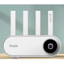 銳捷（Ruijie）家用無(wú)線路由器千兆WiFi6穿墻王 5G雙頻 Mesh組網(wǎng)/小白X30PRO椰果奶白